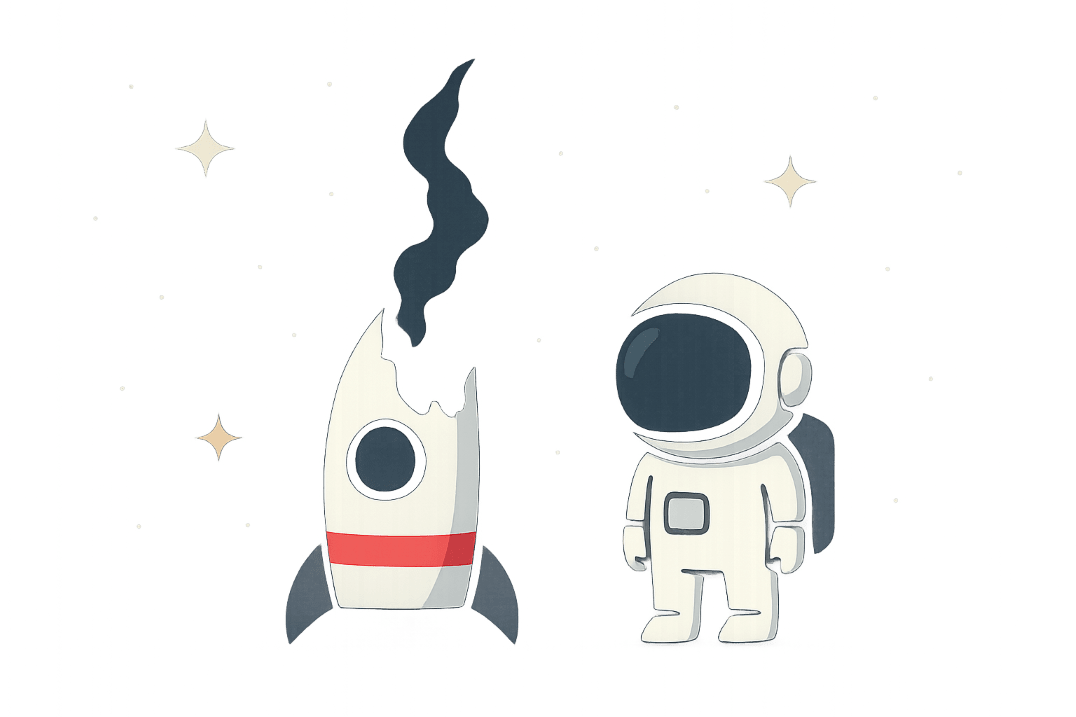 Arte de abertura do prototipo Space Runner